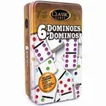 game 10 dominoes double 6 -- 6 per case