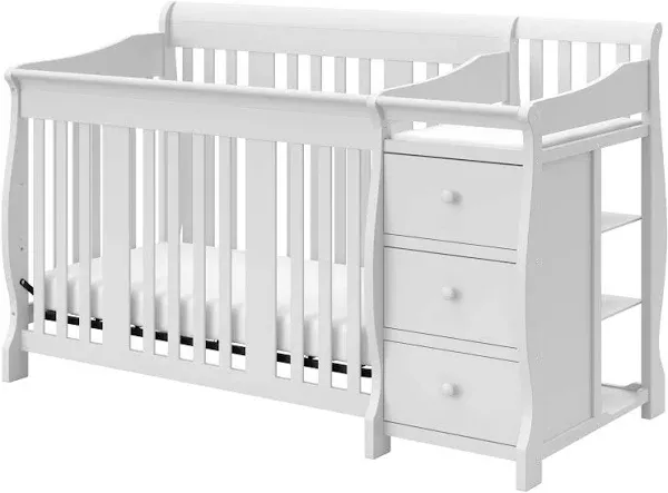 Storkcraft Portofino 5-in-1 Convertible Crib and Changer