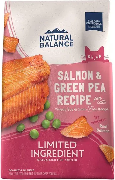 Natural Balance salmon & Green Pea Dry Cat Food