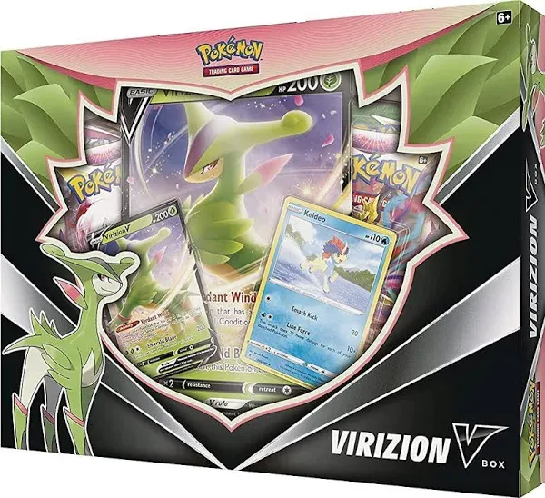 Pokemon Virizion V Box