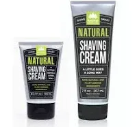 Pacific Shaving Co. Natural Shaving Cream - SEALED TUBES - 3.4 oz