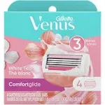 Gillette Venus White Tea Razor Refill 4 Pack 