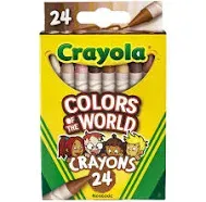 Crayola Colored Pencils Colors of The World - 24