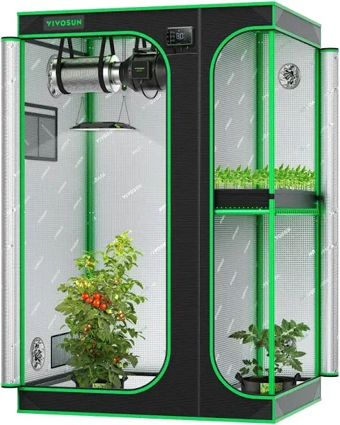 D436 2-in-1 4x3 Grow Tent