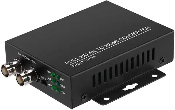 TVI/CVI/AHD to HDMI Converter Adapter