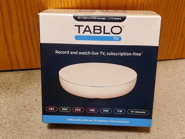 Tablo 4th Gen 2-Tuner 128GB Over-The-Air DVR Streaming Player