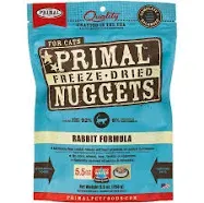 Primal Freeze Dried Nuggets Rabbit Formula Cat Food