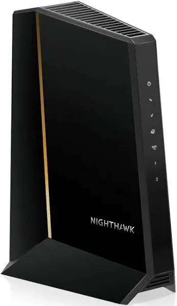 Netgear - Nighthawk Mid/High-Split Docsis 3.1 Cable Modem - Black