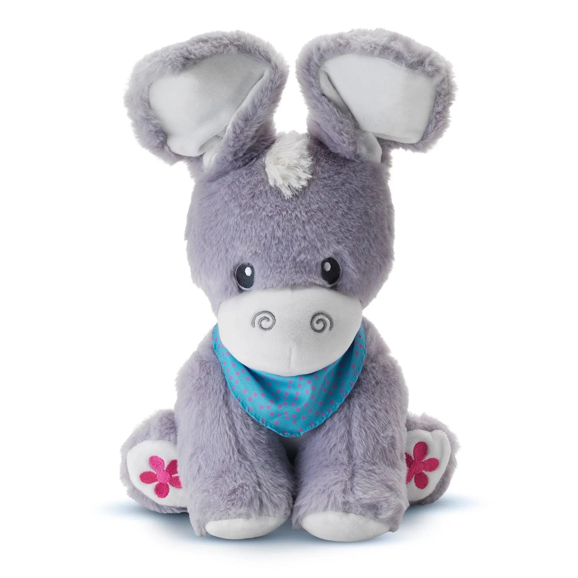 Peek-A-Boo Donkey: Soft Stuffed Animal Toy for Infants 6-18 Months with Movin...