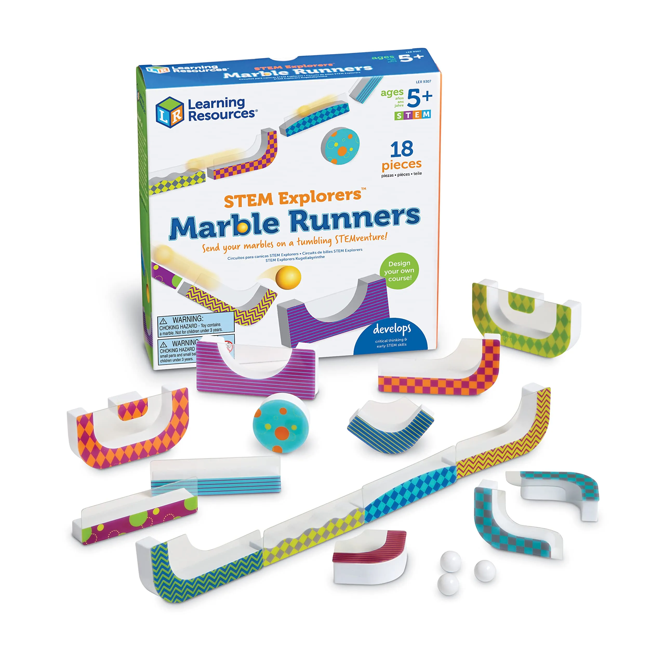 Learning Resources STEM Explorers Marble Runners