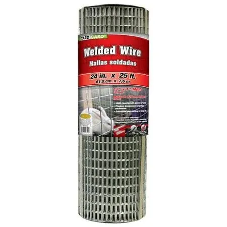 Yardgard Garden Zone Cage Welded Wire Fence with 1/2 in. x 1 in. Mesh, 30 in. H x ...