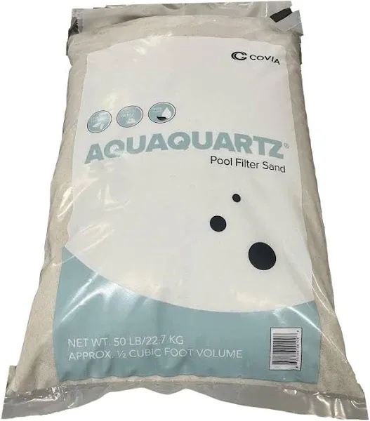 Fairmount Santrol AquaQuartz-50 Pool Filter 20-Grade Silica Sand 50 Pounds