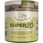 Badlands Ranch Super20 Canine Supplement Organic Ingredients Multi-benefit Supplement