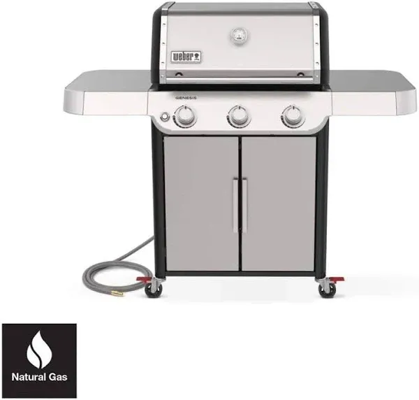 Weber Genesis S-315 Natural Gas Grill - Stainless Steel - 1500569