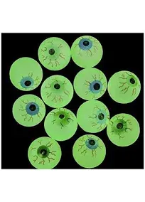 GIFTEXPRESS 24ct 32MM Glow in The Dark Eyeball