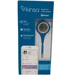 Kinsa QuickCare Digital Smart Thermometer Baby Kid Adult KSA-120 NEW SEALED