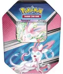 Pokémon TCG: V Heroes Tin Sylveon (1 Foil Card & 4 Booster Packs)