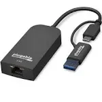 Plugable 2.5g USB-C and USB to Ethernet Adapter