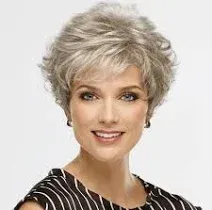 Paula Young Wig A2094 CELEBRITY Ave Color SF51/60 Wavy Gray