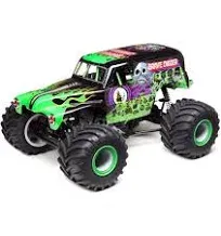 Losi LMT Grave Digger RTR 1/10 4WD Solid Axle Monster Truck w/DX3 LOS04021T1 New