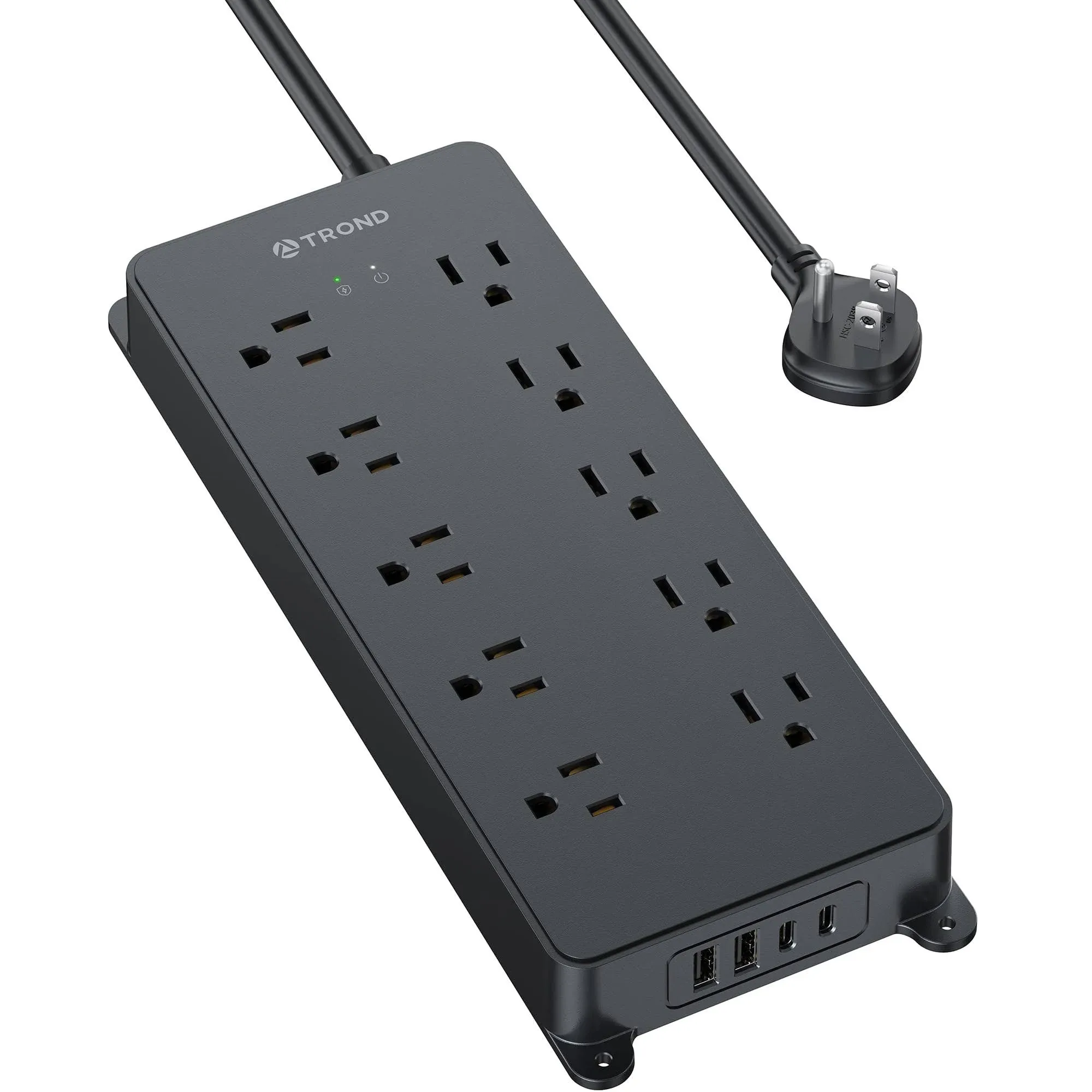 trond Power Strip Surge Protector