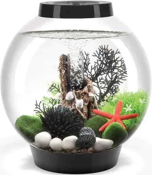 biOrb Classic 15 Aquarium with Standard Light - 4 Gallon ,Black