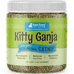 Raw Paws Natural Catnip for Cats 1-oz Use for Refillable Catnip Toys for Cats