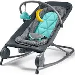 Summer 2-in-1 Bouncer & Rocker Duo, Blue