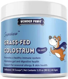 Premium Grass Fed Colostrum for Dogs