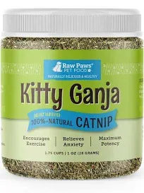 Raw Paws Natural Catnip for Cats