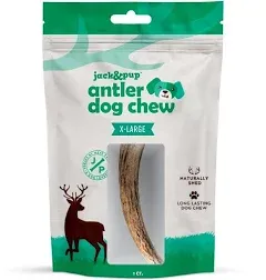 Jack&Pup Whole Elk Antlers for Dogs