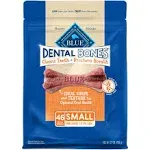 Blue Buffalo Dog Treats, Dental Bones, Small - 27 oz