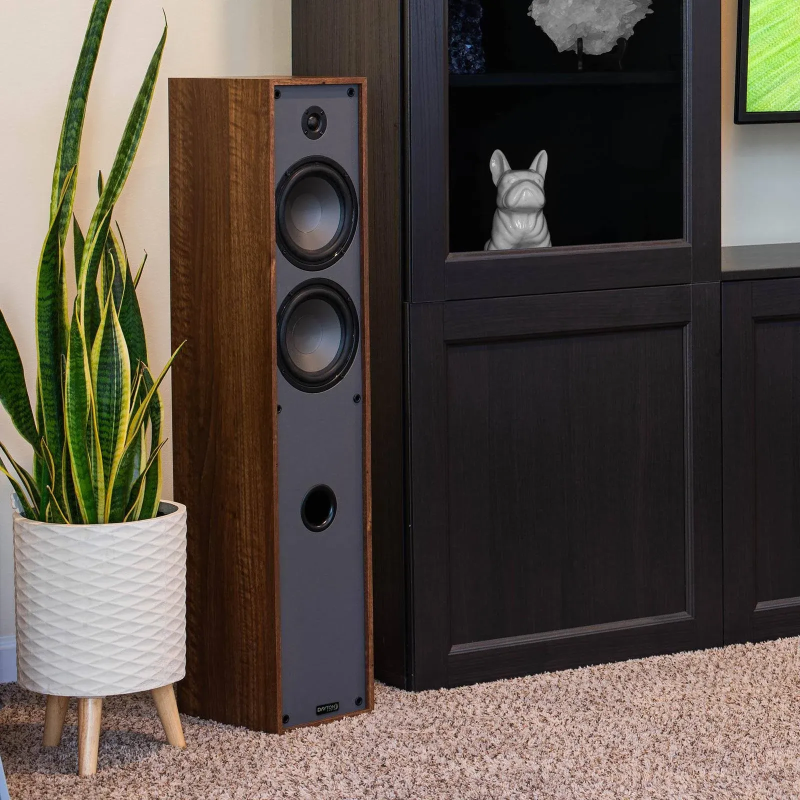 Dayton Audio Classic T65 Floor-Standing Tower Speaker Pair