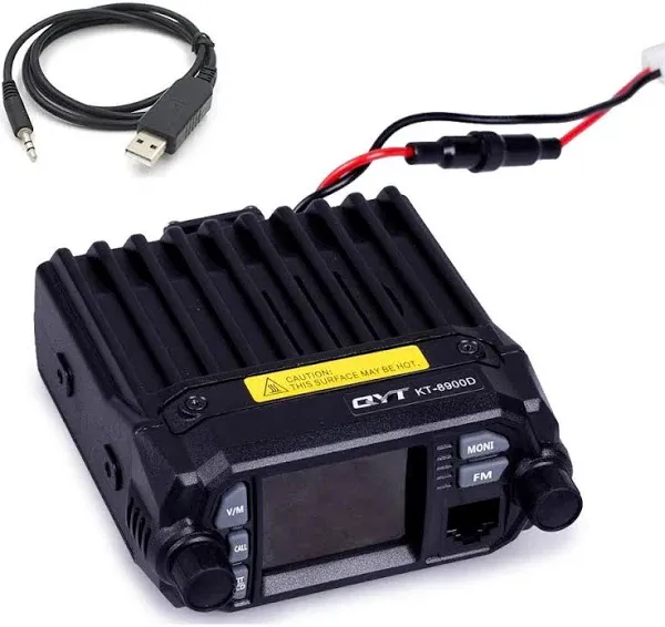 NEW QYT KT-8900D Dual Band Quad Standby 25W Car/Trunk Mobile Radio Walkie Talkie