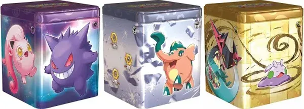 Pokémon TCG: Metal Stacking Tin