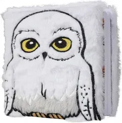 Harry Potter Hedwig Owl Plush Journal Diary for Kids - Cute Soft Cover Notebook w/ 216 Pages - Officially Licensed - Book & Movie Gift for Girls, Boys