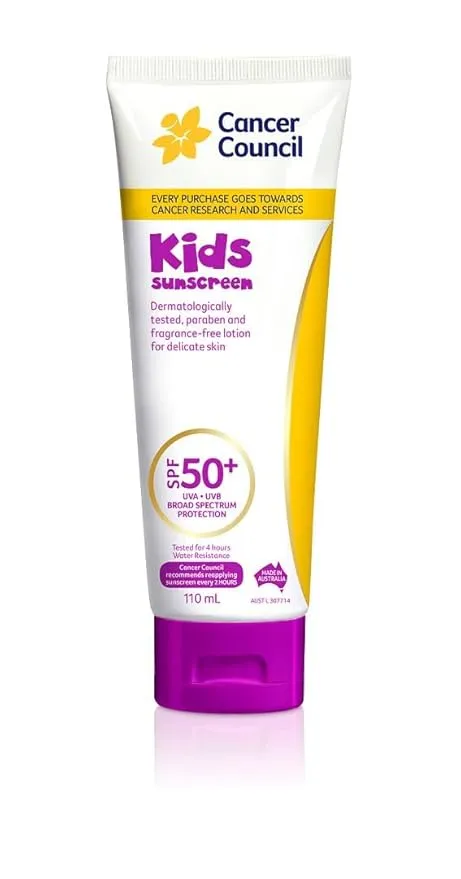 Cancer Council SPF 50+ Kids 110ml Tube