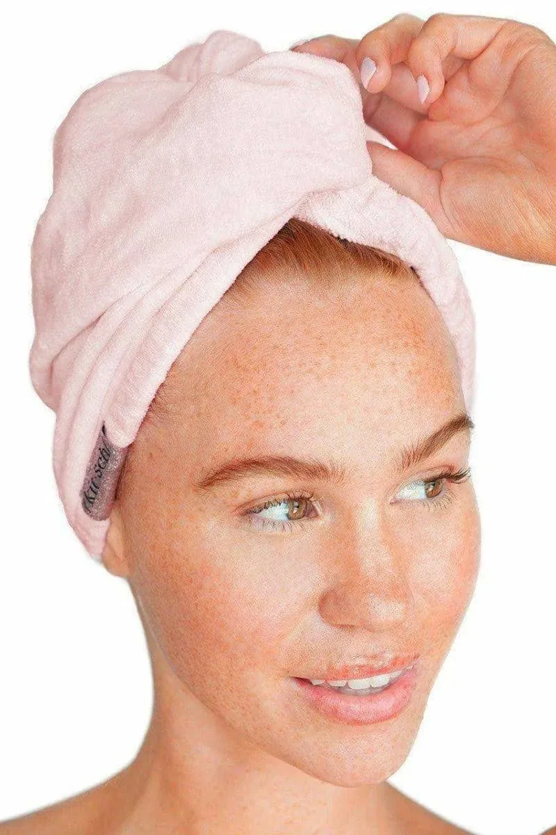 Blush Quick-Dry Hair Towel