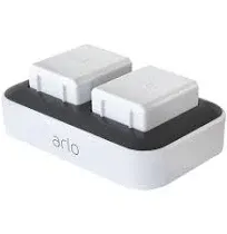 Arlo VMA5400C Dual Battery Charger for Arlo Ultra and Pro 3 Camera Batteries 