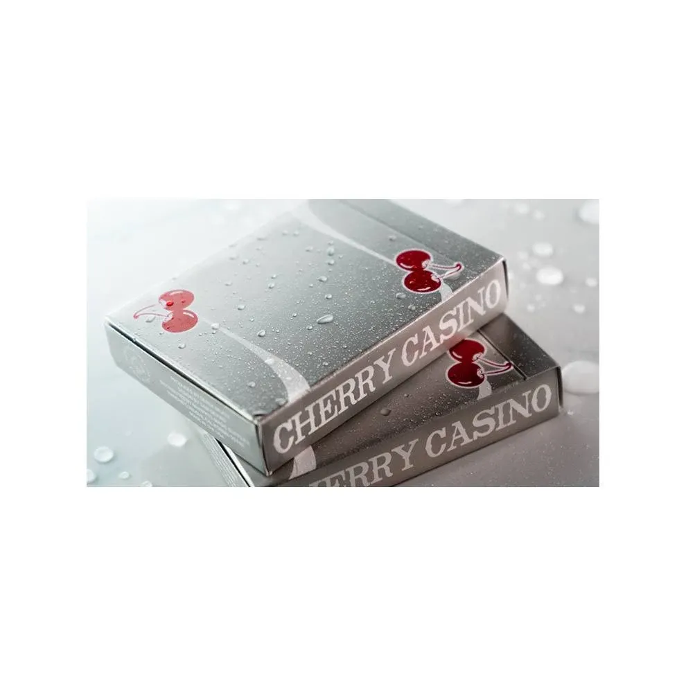 Cherry Casino (McCarran Silver) Playing Cards by Pure Imagination Projects