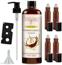 Oraganix Fractionated Coconut Oil with Roller Bottles