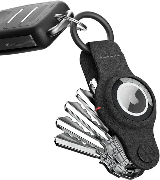 Keysmart Air - Compact Keyholder for Airtag - Key Organizer and Case for Apple A