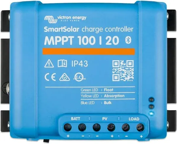 Victron Energy Marine MPPT 100/30 Smart Solar Charge Controller with built-in Bluetooth