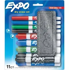 Expo Dry Erase Markers Set