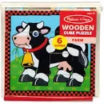 Melissa & Doug Cube Puzzle- Farm