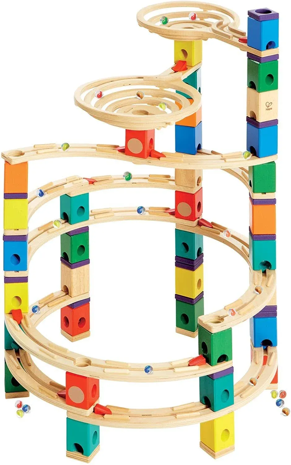 Hape - Quadrilla - Cyclone Wooden Marble Run