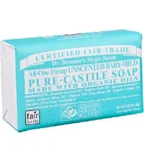 Dr. Bronner's Neutral Mild Bar Soap, 140 g