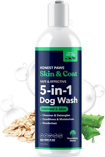 Dog Shampoo and Conditioner - Premium Dog Wash for Allergies and Dry, Itchy, Moi