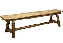 Montana Woodworks Glacier Country 6' Plank Style Bench MWGCPSB6