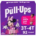 Pull-Ups Girls' Learning Designs Training Pants Econ+ Pack - Size 3T-4T - 92ct